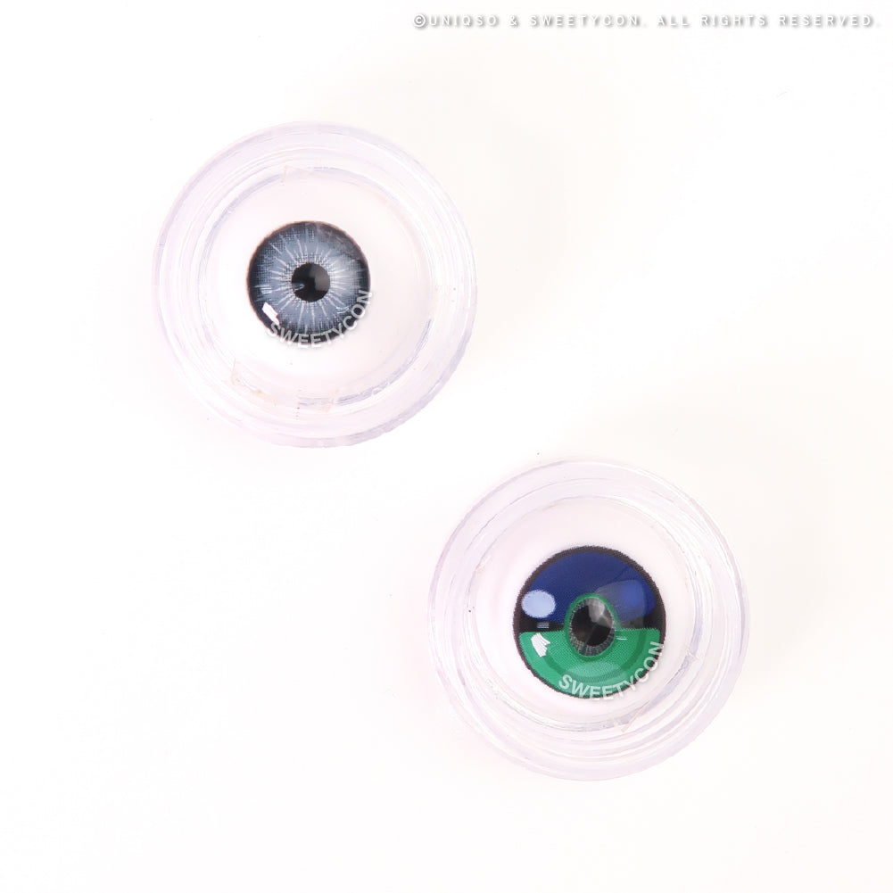 Sweety x Eyesinger Green Rings (2 lenses/pack)-Colored Contacts-UNIQSO