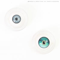 Sweety x Eyesinger Aqua Gemstone (2 lenses/pack)-Colored Contacts-UNIQSO