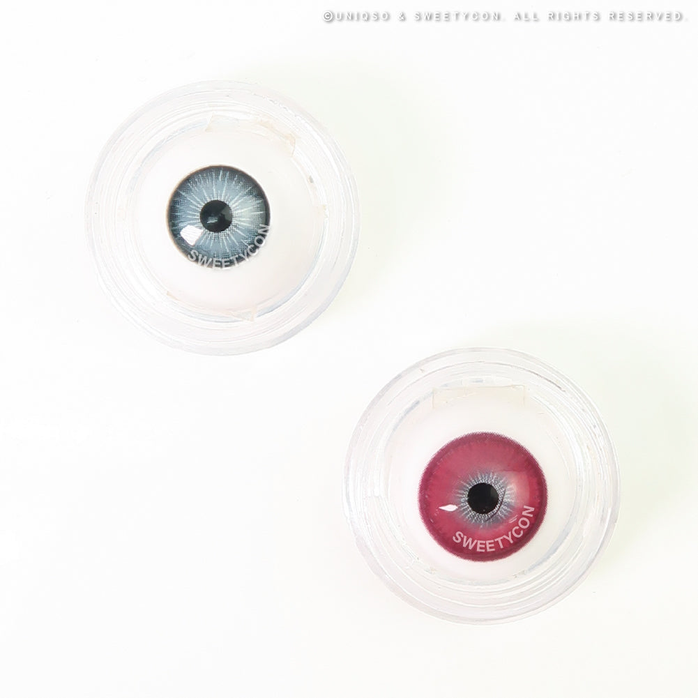 Sweety Halo Rose (1 lens/pack)-Colored Contacts-UNIQSO