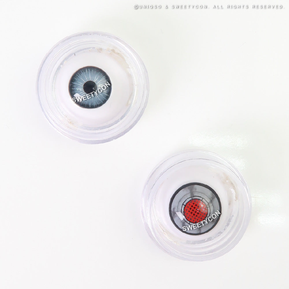 Sweety Crazy Robot Eye Halloween Contacts – UNIQSO