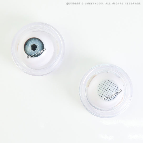 Sweety Crazy UV White Mesh (1 lens/pack)-Crazy Contacts-UNIQSO