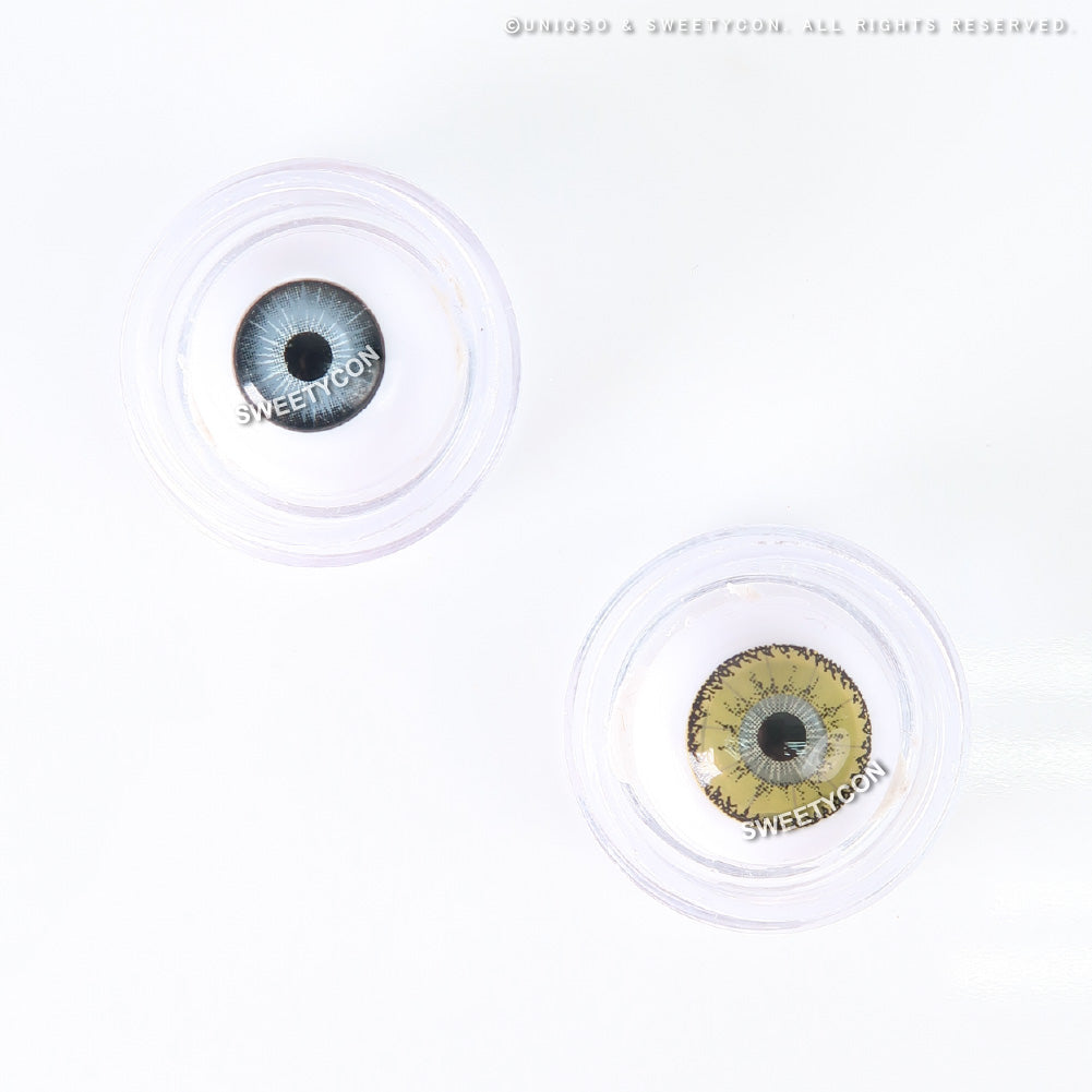 Sweety Devil Yellow (1 lens/pack)-Colored Contacts-UNIQSO
