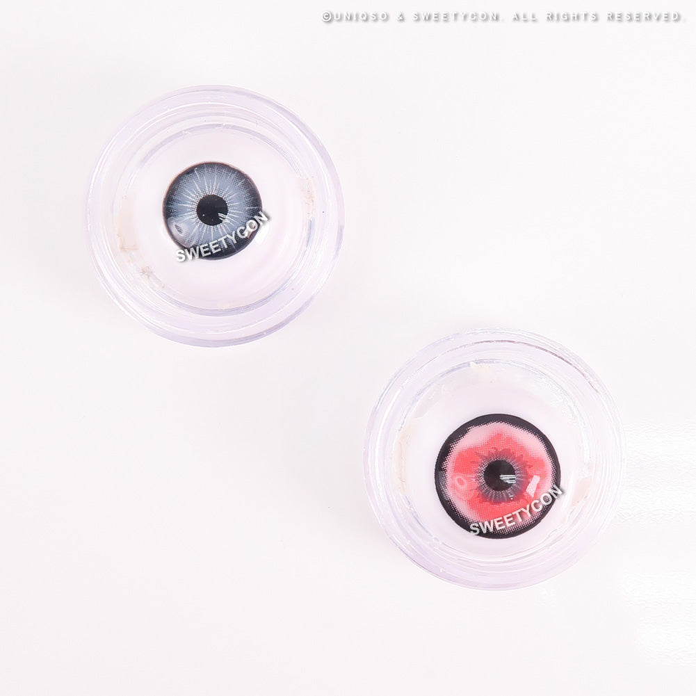 Best Light Pink Coloured Contacts | Platonic Pink Halloween