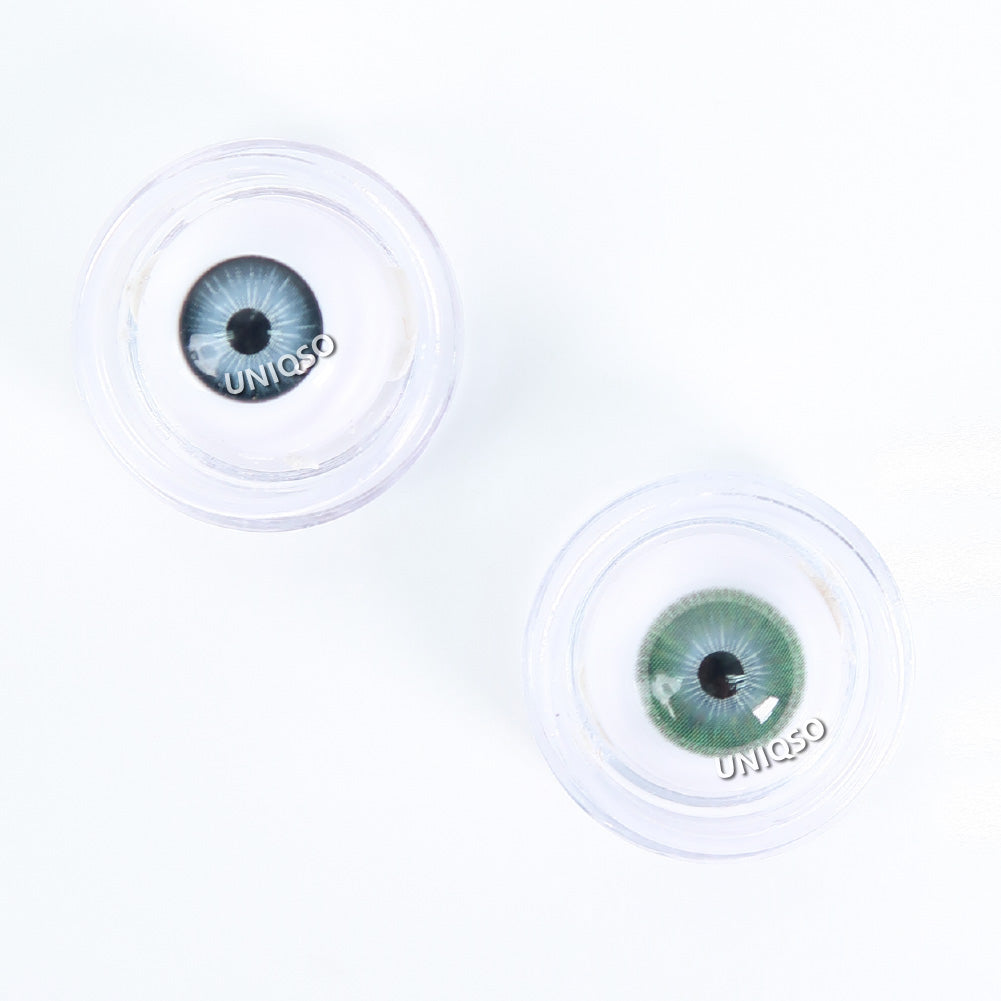 Western Eyes Nada Peace Green (1 lens/pack) [Exp: 04/2026]-Colored Contacts-UNIQSO