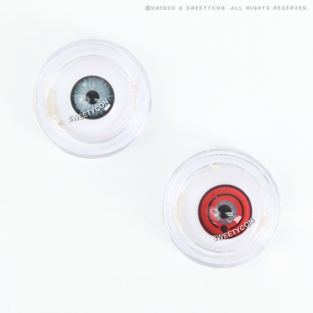 Sweety First Stage Sharingan (1 lens/pack)-Colored Contacts-UNIQSO