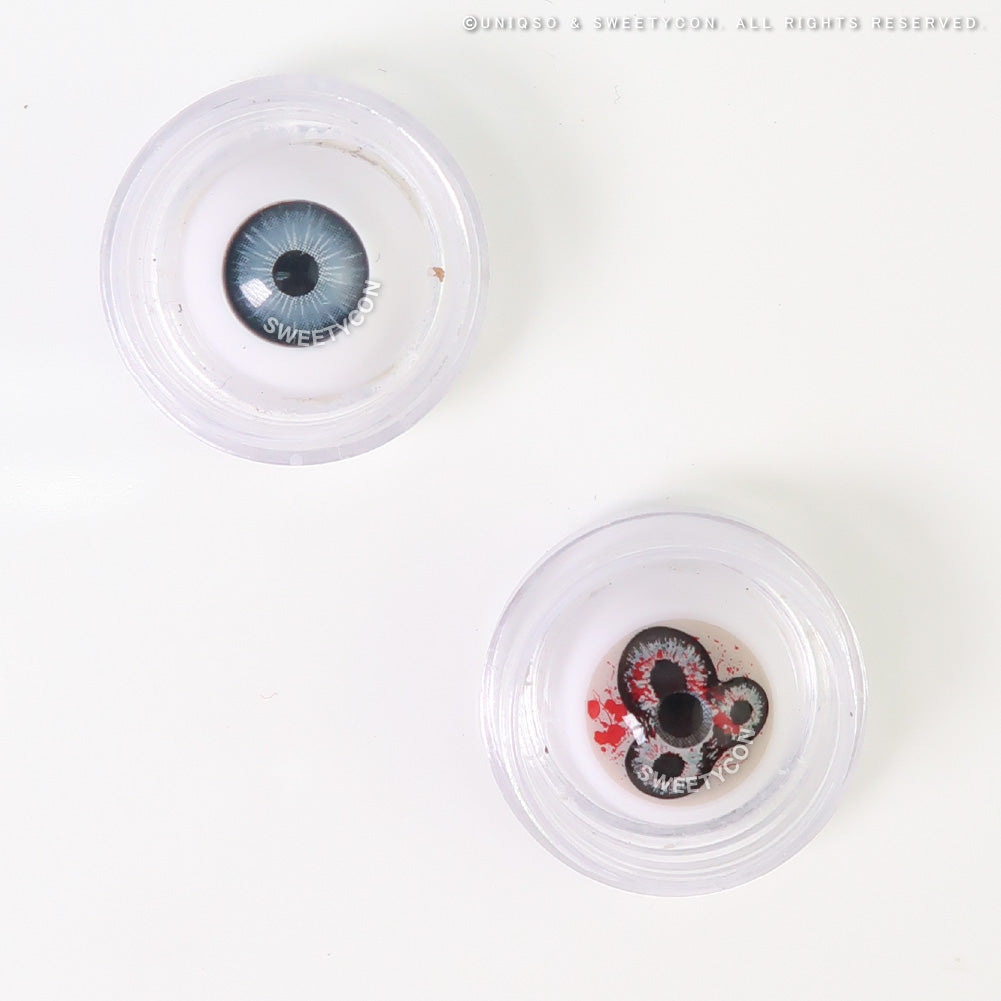 Sweety Crazy Devil's Triple | Halloween Contacts With Prescription