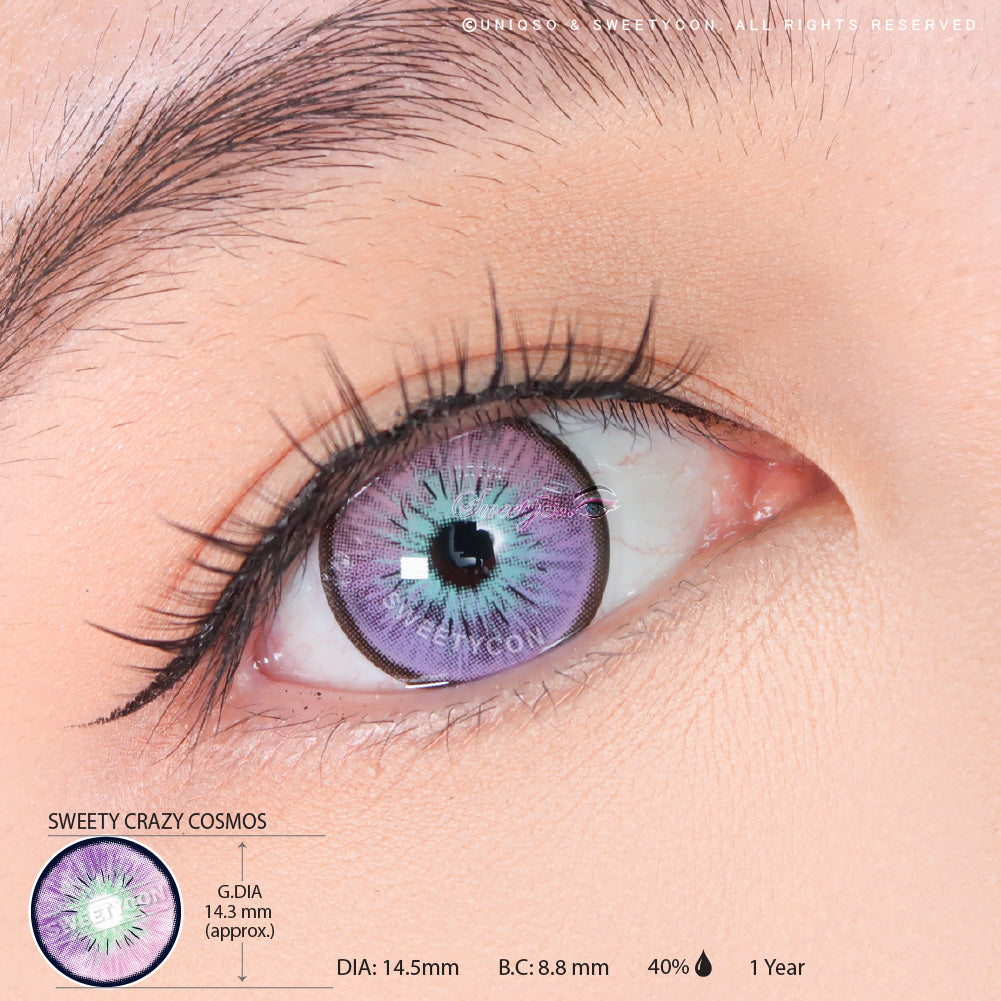 Sweety Crazy Cosmos | Halloween Colored Contacts – UNIQSO