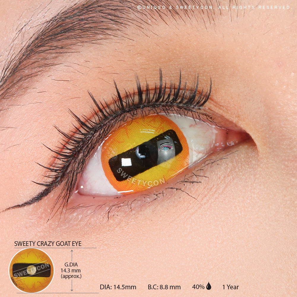 Sweety Crazy Goat Eye | Colored Contacts For Halloween & SFX – UNIQSO