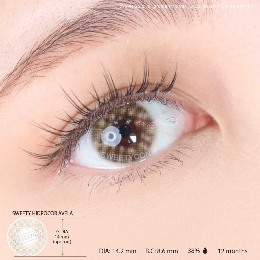 Sweety Hidrocor Avela Colored Contacts – UNIQSO