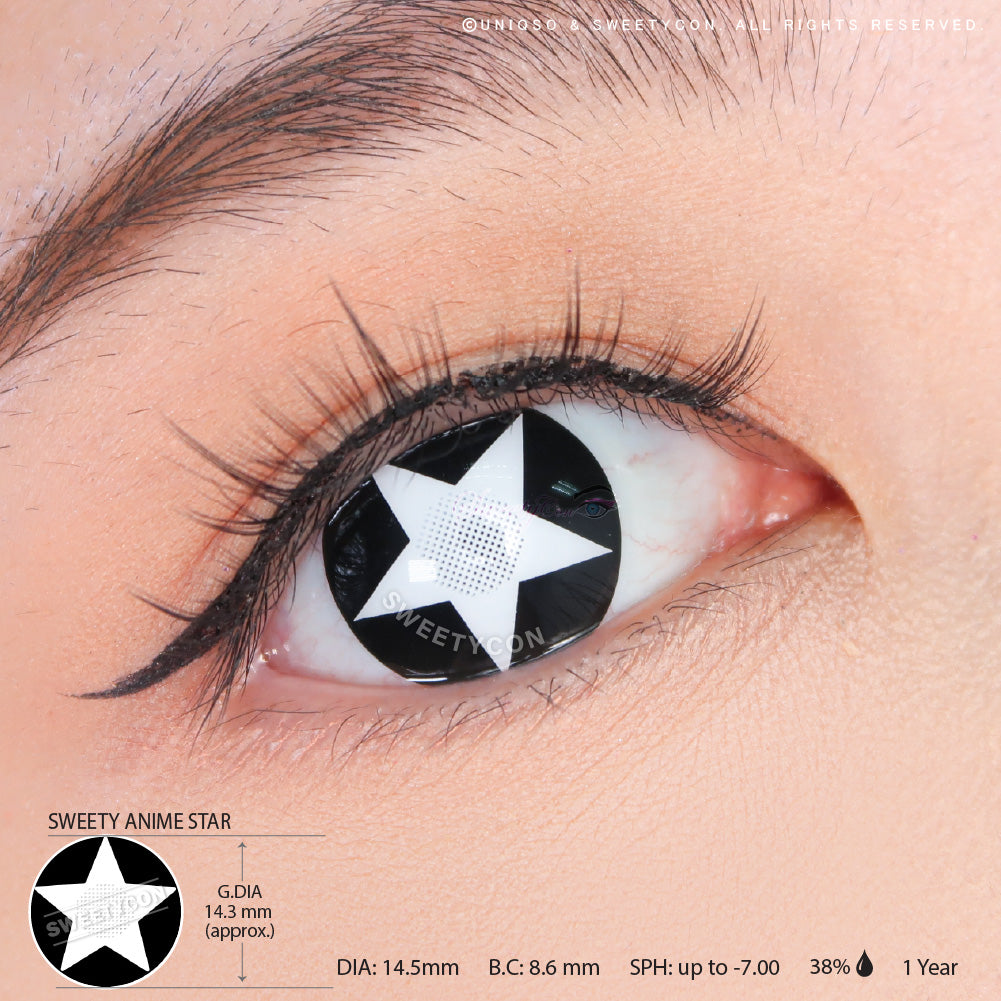 Sweety Crazy Lens - Anime Star Halloween Contacts – UNIQSO