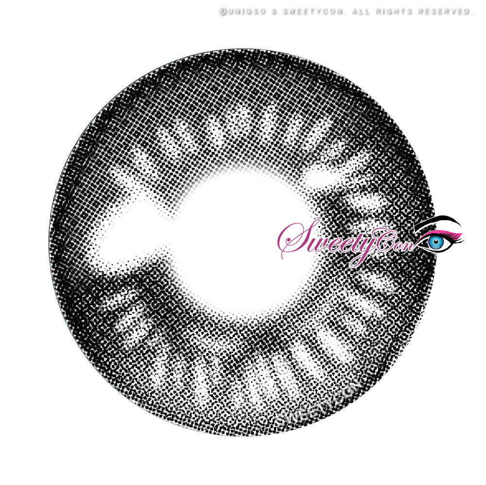 Sweety Anime Black (1 lens/pack) [Exp: 06/2026]-Colored Contacts-UNIQSO