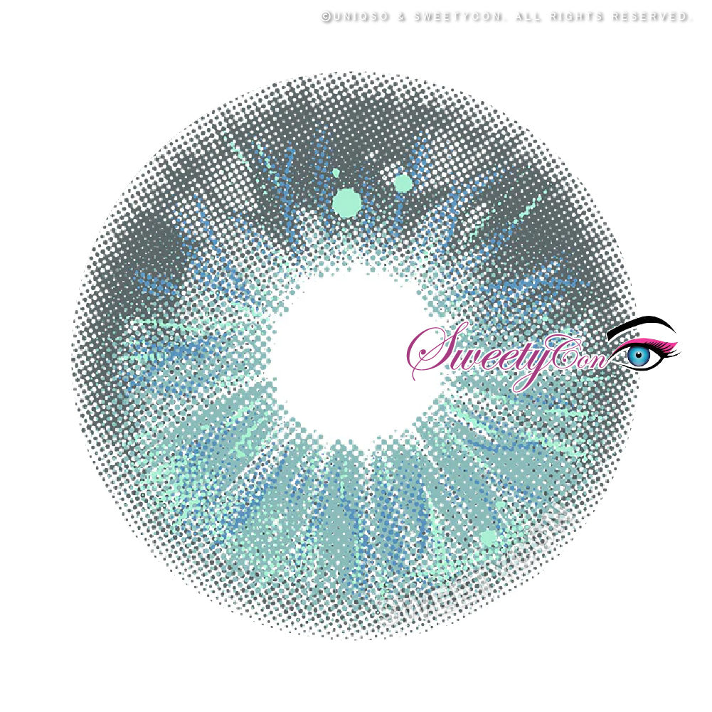 Sweety Crazy Lollipop Gray (1 lens/pack)-Colored Contacts-UNIQSO