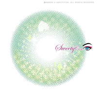 Sweety Crazy Candy Pop Green (1 lens/pack)-Colored Contacts-UNIQSO