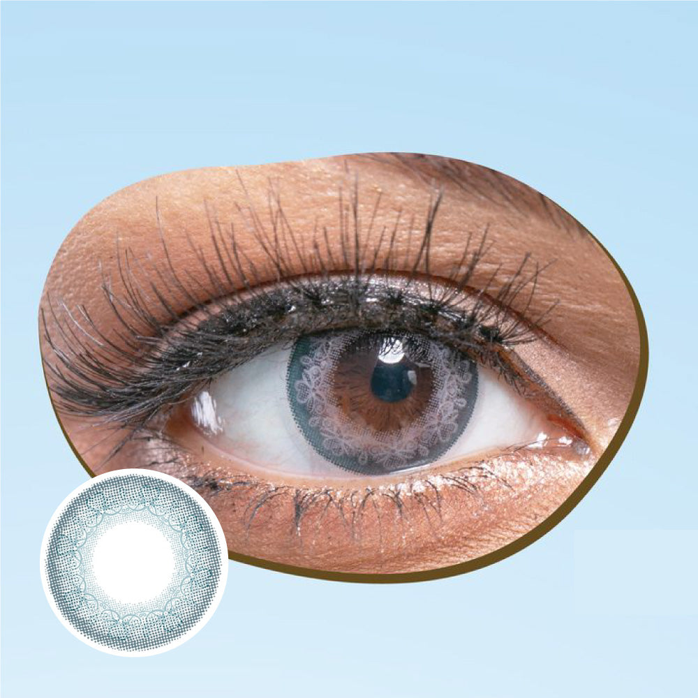 SEED Minasoft 1 day Color UV - Blue Gray-Colored Contacts-UNIQSO