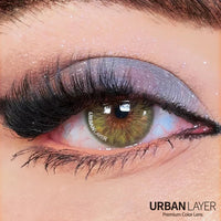 Urban Layer Breeze Lime (1 lens/pack)-Colored Contacts-UNIQSO