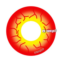 Coscon Crazy with Power - Inferno Crack (1 lens/pack)-Crazy Contacts-UNIQSO