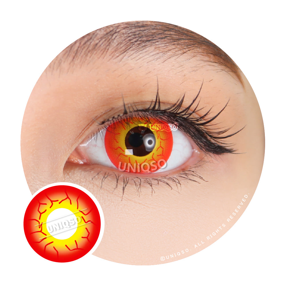 Inferno Crack Eyes Contacts: High Prescription-Fast Shipping – UNIQSO