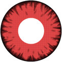 Sweety Crazy Vampire Red II (1 lens/pack)-Crazy Contacts-UNIQSO