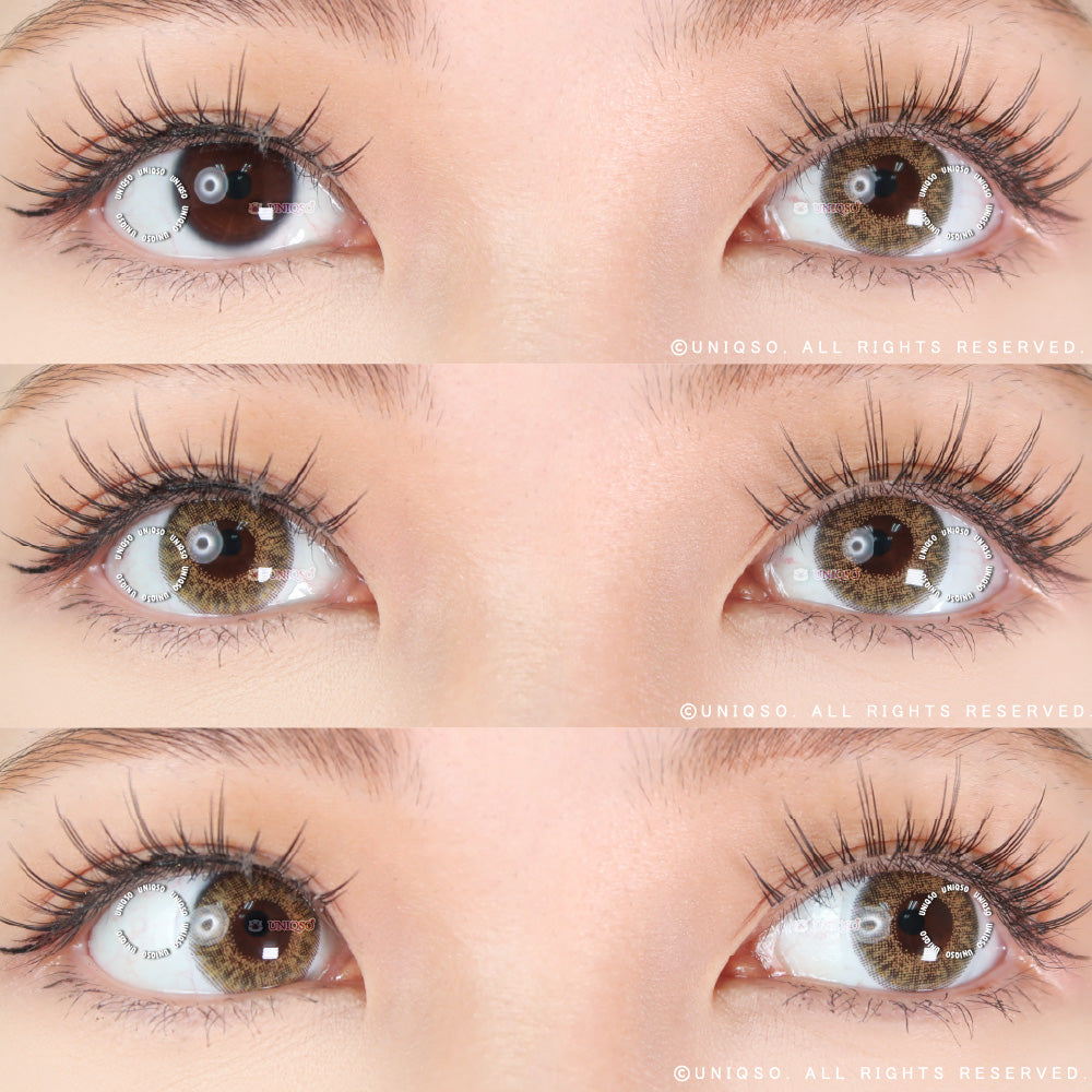 Dueba Toric KH2 Pure Hazel Colored Contacts For Astigmatism – UNIQSO