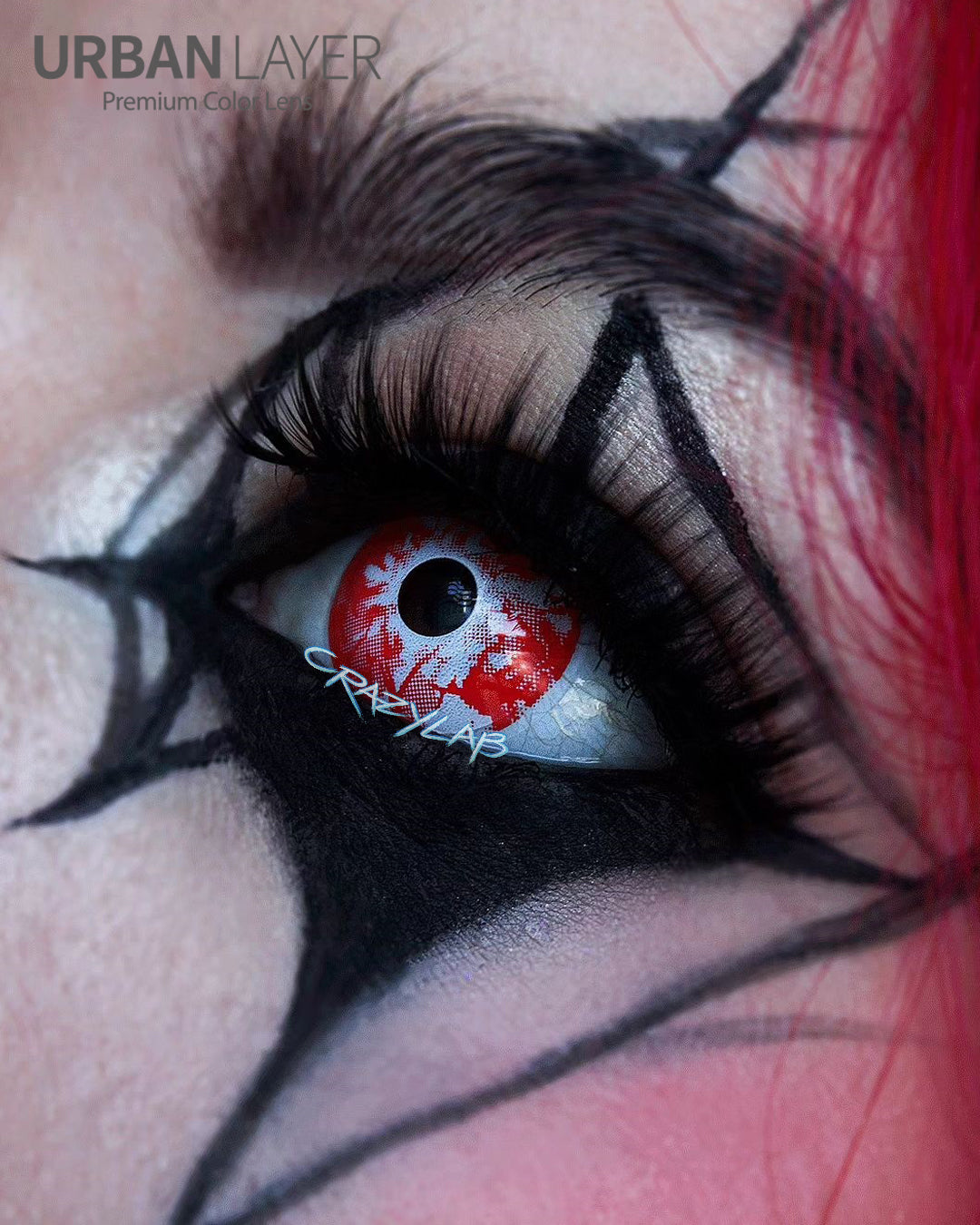 【鬼レア】AIMEZ-VOUS LES YEUX NOIRS? ／SWEET Kingdom Colored Contacts for Zombie Cosplay | Halloween