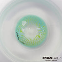 Sweety Crazy Candy Pop Green (1 lens/pack)-Colored Contacts-UNIQSO