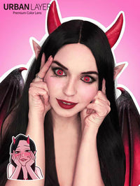 Sweety Crazy Bloody Red (1 lens/pack)-Crazy Contacts-UNIQSO
