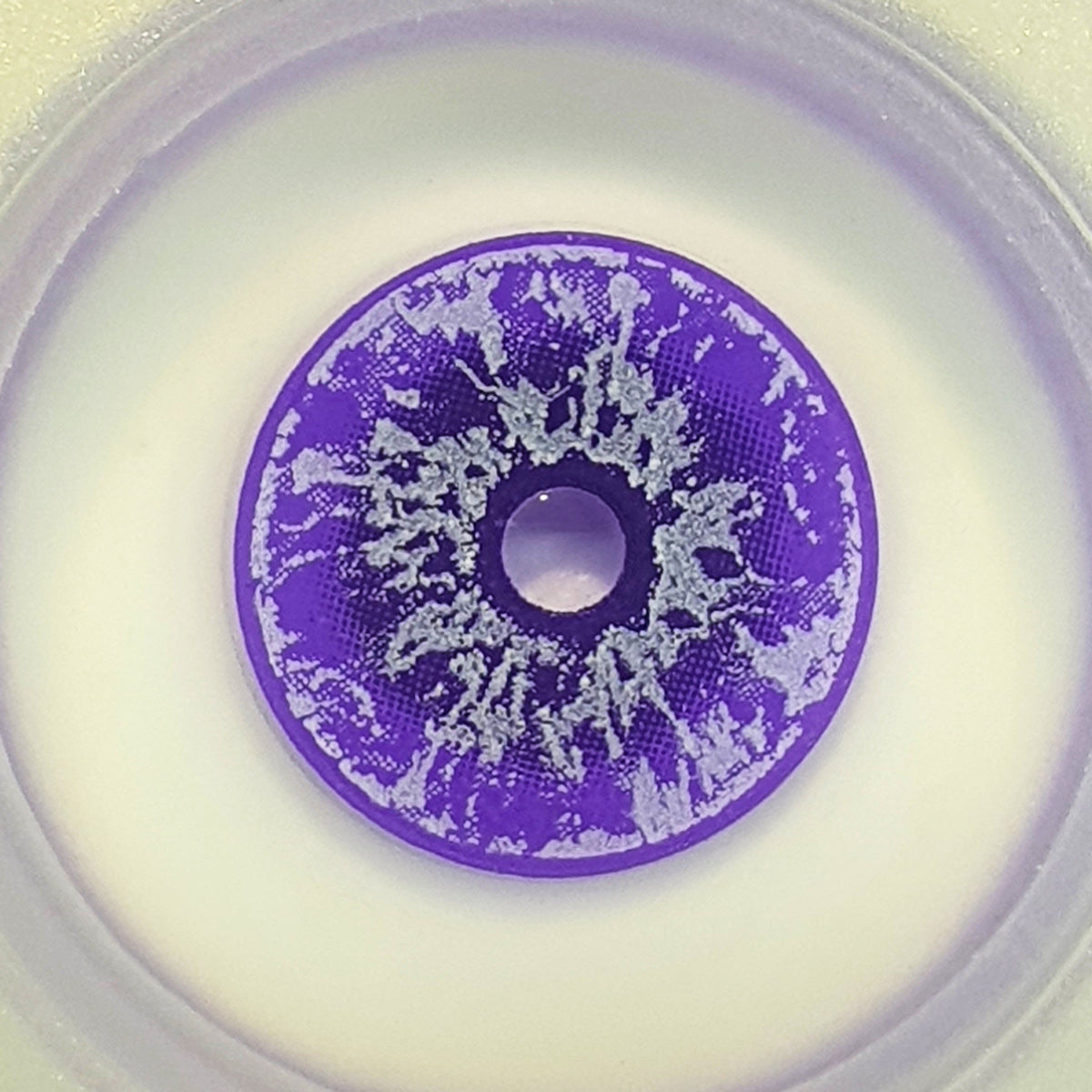 Sweety Crazy White Walker Violet (1 lens/pack)-Colored Contacts-UNIQSO