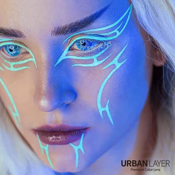 White Walker Eye-Experience Anime Cosplay Look with UV-Fast
