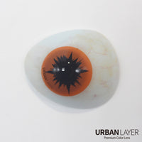 Sweety Crazy Orange Demon (1 lens/pack)-Crazy Contacts-UNIQSO