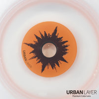 Sweety Crazy Orange Demon (1 lens/pack)-Crazy Contacts-UNIQSO