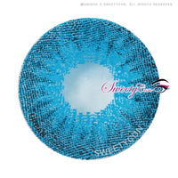 Sweety Mini Sclera Blue Devil (1 lens/pack)-Mini Sclera Contacts-UNIQSO