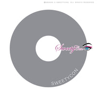 Sweety Mini Sclera Gray (1 lens/pack)-Mini Sclera Contacts-UNIQSO