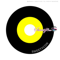 Sweety Mini Yellow Ghoul (1 lens/pack)-Crazy Contacts-UNIQSO
