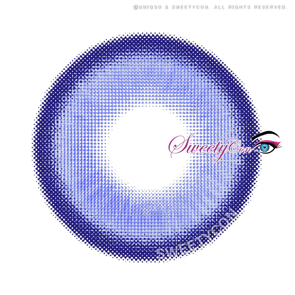 Sweety Halo Lilac (1 lens/pack)-Colored Contacts-UNIQSO