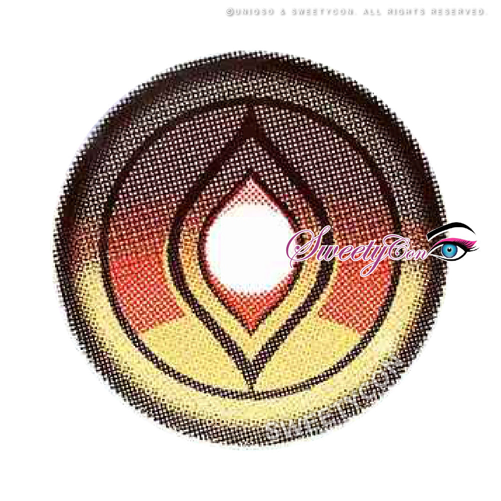 Sweety x Eyesinger Frosted Blood Moon (2 lenses/pack)-Colored Contacts-UNIQSO