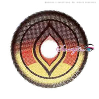 Sweety x Eyesinger Frosted Blood Moon (2 lenses/pack)-Colored Contacts-UNIQSO