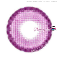 Sweety Halo Purple (1 lens/pack)-Colored Contacts-UNIQSO