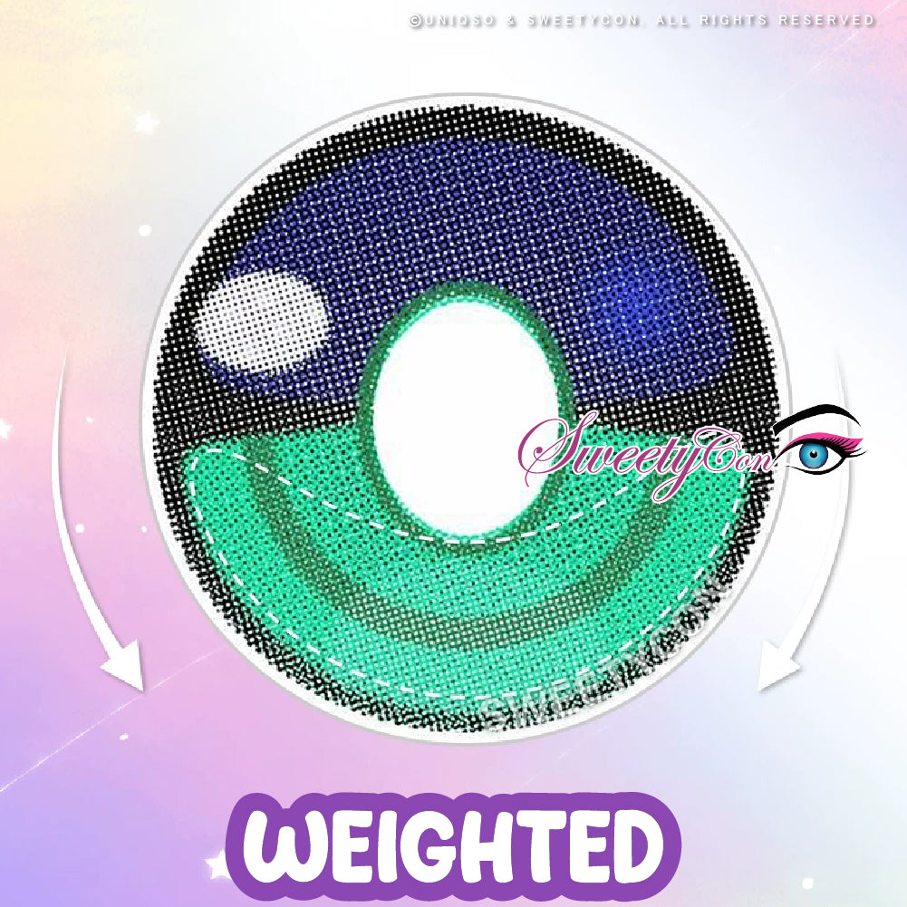 Sweety x Eyesinger Green Rings (2 lenses/pack)-Colored Contacts-UNIQSO
