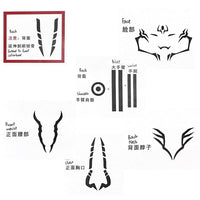 JJK Tattoo Stickers-Cosplay Accessories-UNIQSO