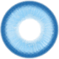 Sweety Halo Blue (1 lens/pack)-Colored Contacts-UNIQSO