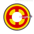 Kazzue Crazy Red Cross (1 lens/pack)-Colored Contacts-UNIQSO