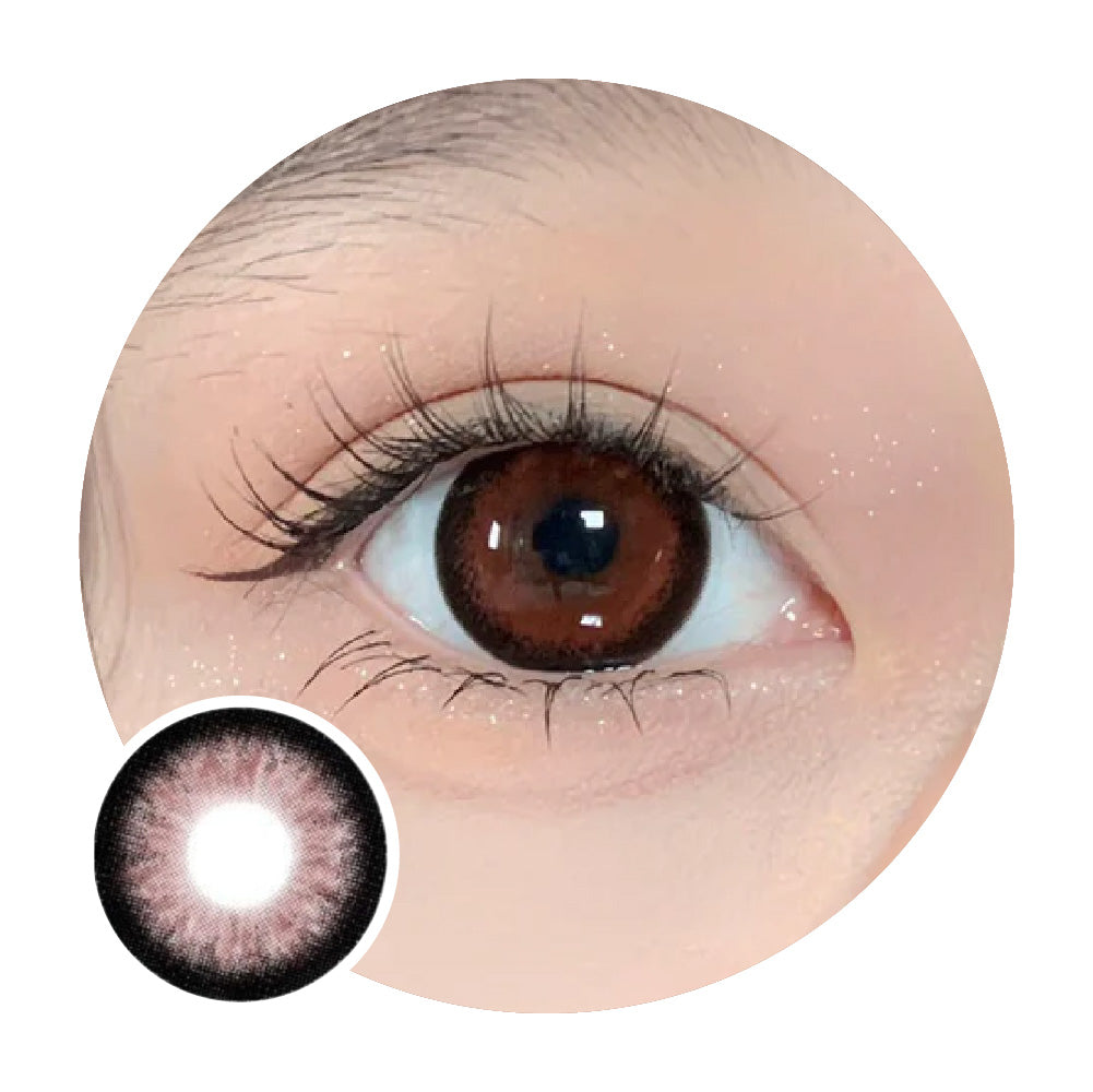 Kazzue Midnight Copper Colored Contacts – UNIQSO