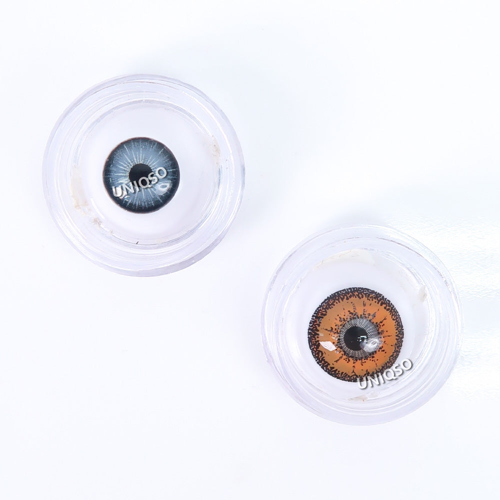 Kazzue Vivid Brilliant Orange Colored Contacts – UNIQSO