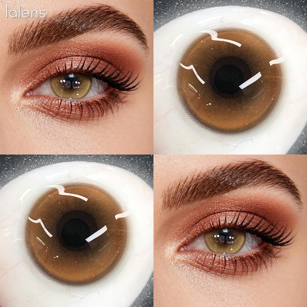 Sweety Monaco Brown (1 lens/pack)-Colored Contacts-UNIQSO