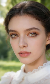 Sweety Frostveil Amber Brown (1 lens/pack)-Colored Contacts-UNIQSO