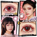 Sweety Dust Rose (1 lens/pack)-Crazy Contacts-UNIQSO