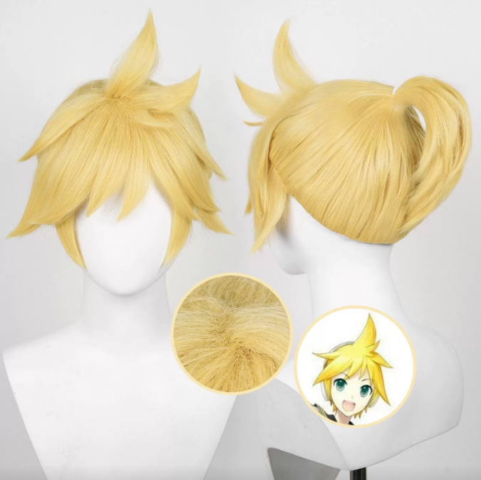 Cosplay Wig - Vocaloid - Len 048A-Cosplay Wig-UNIQSO