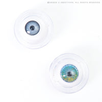 Sweety Anime Flower Blue (1 lens/pack)-Colored Contacts-UNIQSO