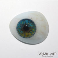 Sweety Anime Flower Blue (1 lens/pack)-Colored Contacts-UNIQSO