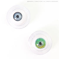 Sweety Anime Flower Green (1 lens/pack)-Colored Contacts-UNIQSO